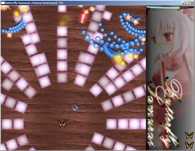 Butterfly Samurai screenshot